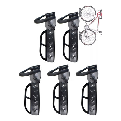 Pack X5 Porta Bicicleta Pared Gancho Para Colgar Soporte Bic