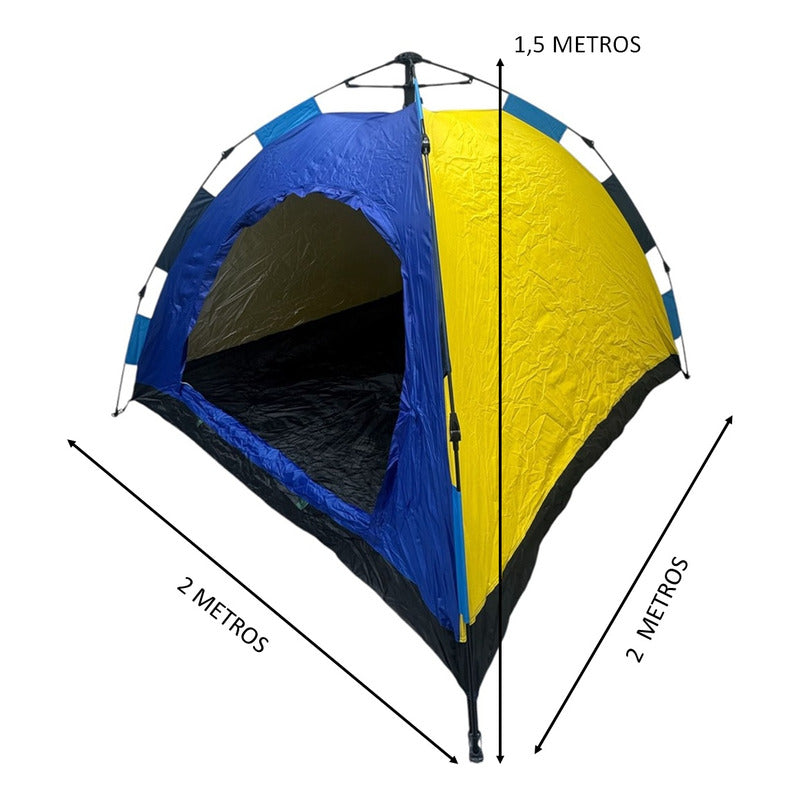 Carpas Para 4 Personas Automatica Carpa 4 Personas Camping