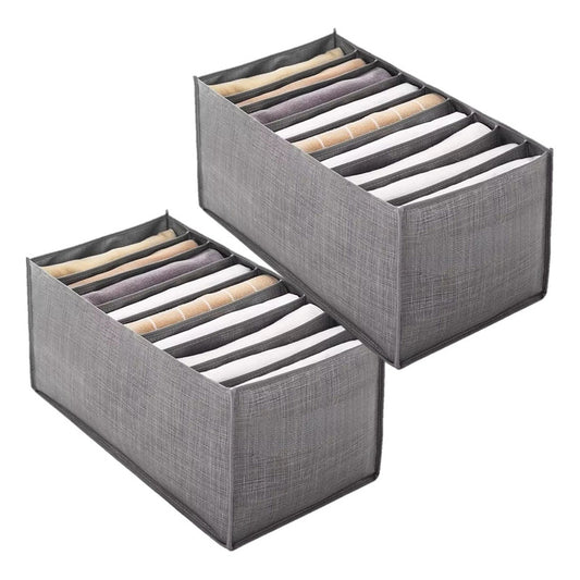 Pack X2 Organizador De Ropa De 9 Divisiones Ropa Interior