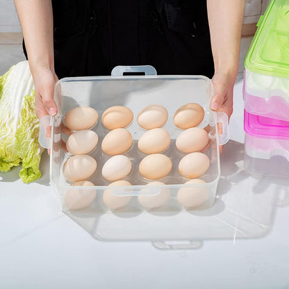 Organizador De Huevos Caja Para 32 Und Huevera Portahuevos