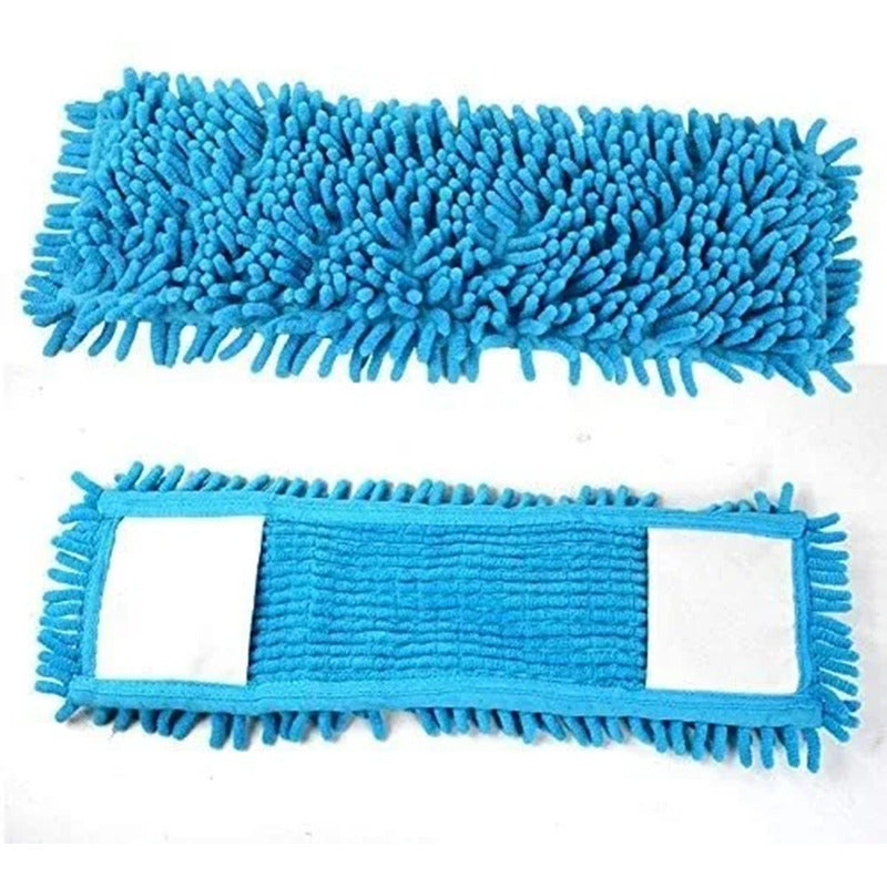 X4 Repuesto Mopa Shaggy Paño Microfibra Limpieza Absorvente