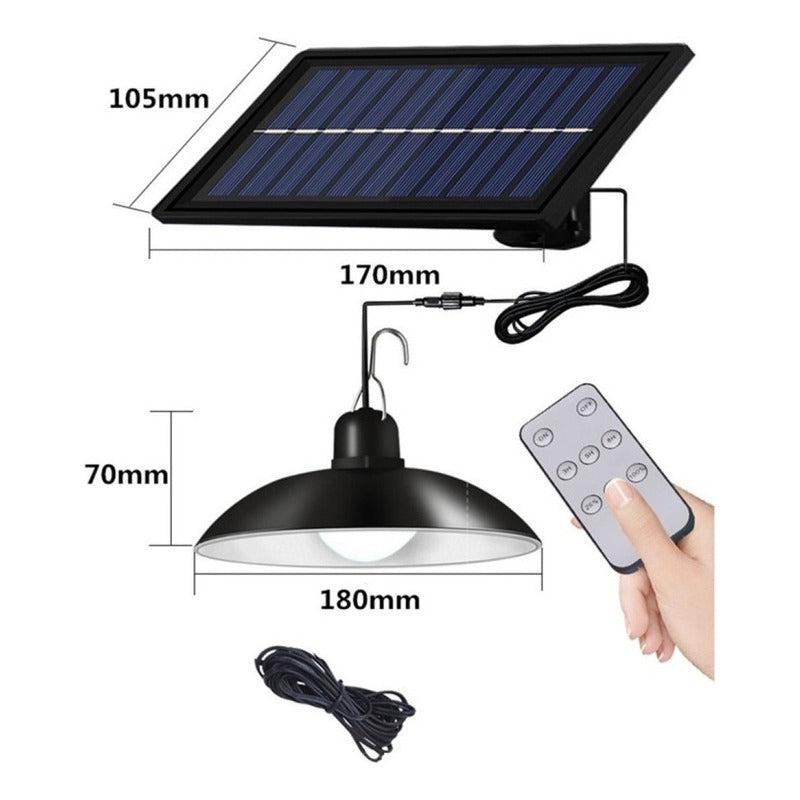 Ucgg Solar Luces Colgantes, Luz Colgante Solar De Doble C