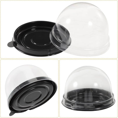 Pack X50 Envases De Plástico Desechables Recipiente Plástico