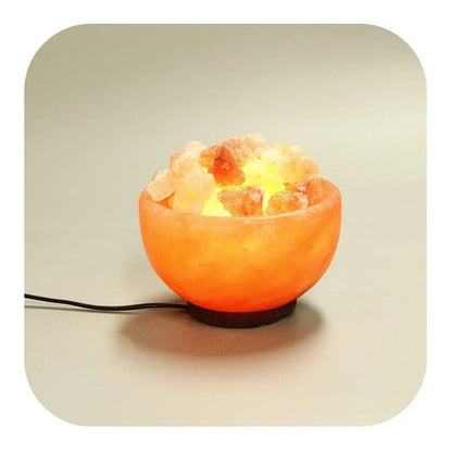 Lamparas De Sal Decorativa Lámpara De Sal Led Usb Colores