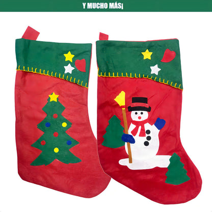 Pack X6 Botas Navideñas Adornos De Navidad Botas Colgantes Arcashopping Botas Navideñas Personalizadas Botas De Navidad Para Regalo Medias Navideñas Botas Con Diseño Navideñas