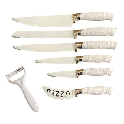 Set Cuchillos 7 Pcs Juegos Cuchillos Cuchillo Asado Cocina