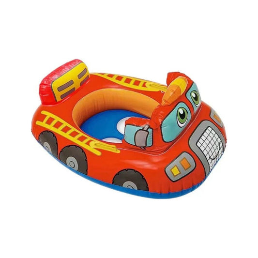 Flotador Inflable Para Bebe Flotador Piscina Flotador Niños Color Bombero