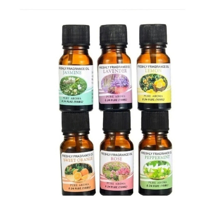 Pack X6 Esencias Para Humidificadores Difusores Aceite Aromaticas Arcashopping Premium De 10 Ml Esencias Para Humidificadores Difusores Aceite Aroma Difusores Olor