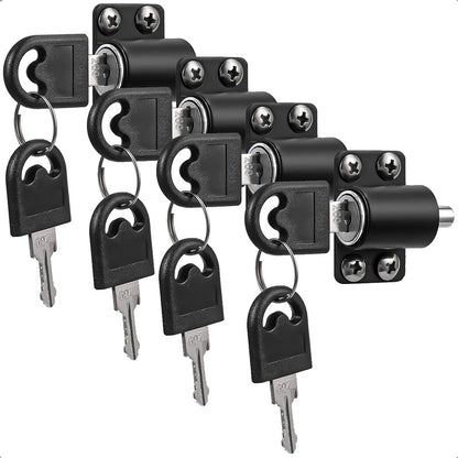 Pack X4 Seguro Ventana Corredera Antirrobo Niños Cerradura
