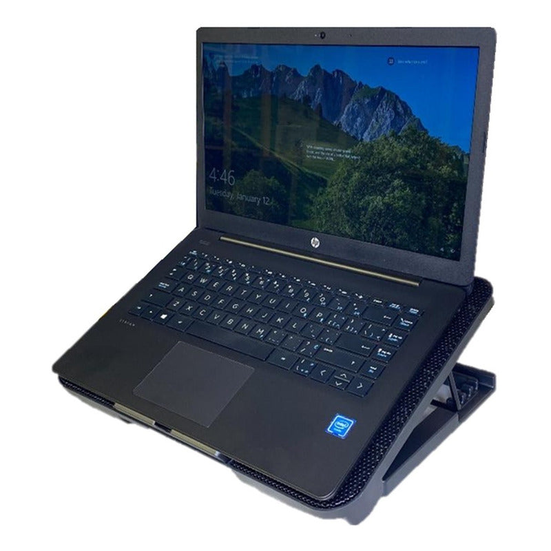 Base Refrigerante Notebook Base Cooler Con 2 Ventiladores