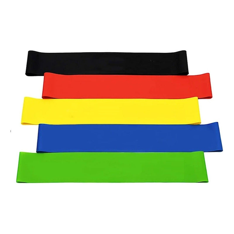 Set Bandas Elasticas Kit Bandas Resistencia Ejercicio 16 Pz
