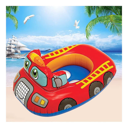 Flotador Para Niños Flotadores Piscina Camión De Bombero