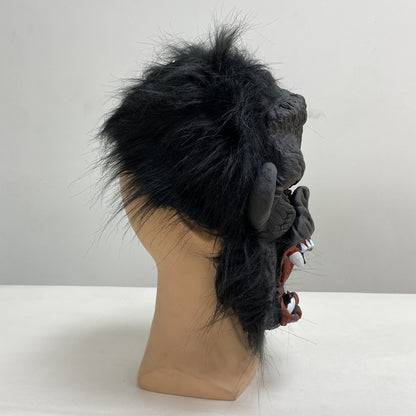 Máscara Látex De Gorila Máscara Animal Halloween Disfraz