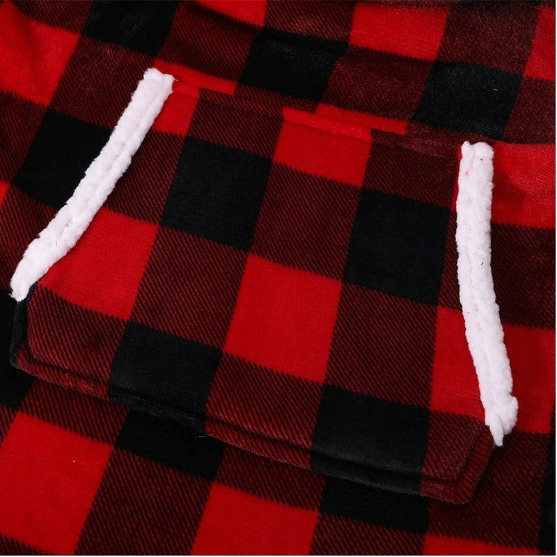 Pijama Micropolar Mujer Felpa Manta Polar Sherpa Hombre