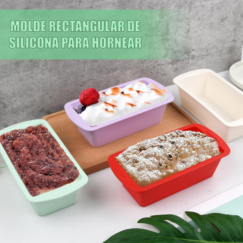 Molde Silicona Molde Silicona Pan Moldes Reposteria Moldes