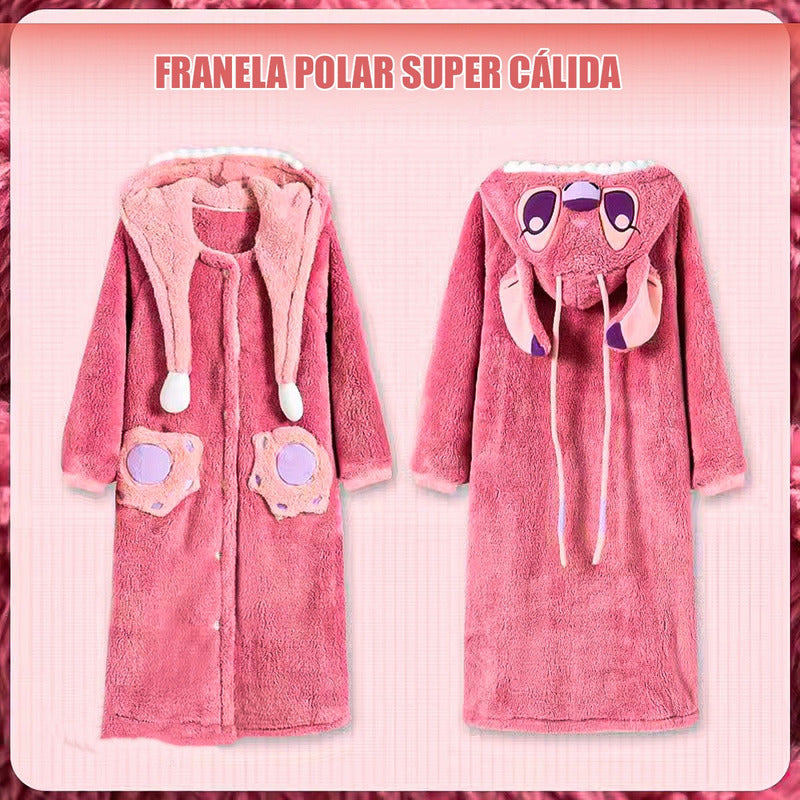 Polerones Chiporro Pijama De Invierno Poleron Invierno Disfraz De Stitch Rosa Adulto Poleron Con Capucha Polerones Invierno Pijama Chiporro Con Diseño