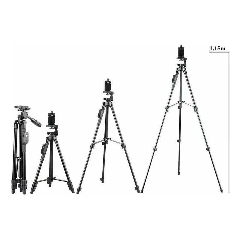 Tripode Celular Tripode Para Camara Fotografia Control 115cm