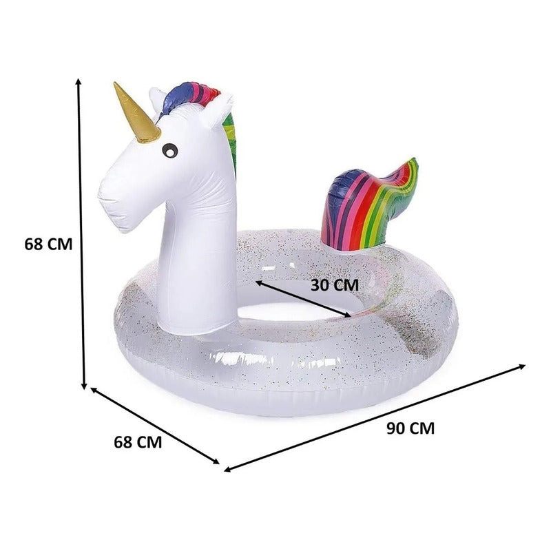 Flotadores Piscina Niña Flotador Unicornio Flotador De Unico