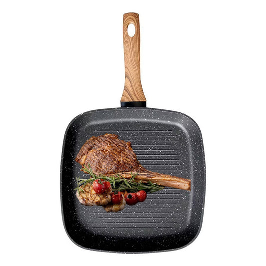 Sartén Grill Antiadherente Granite Keep Sartén Cuadrado 28cm