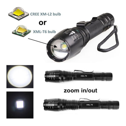 Pack X4 Linterna Led Camping Linterna Tactica 18000 Lumens