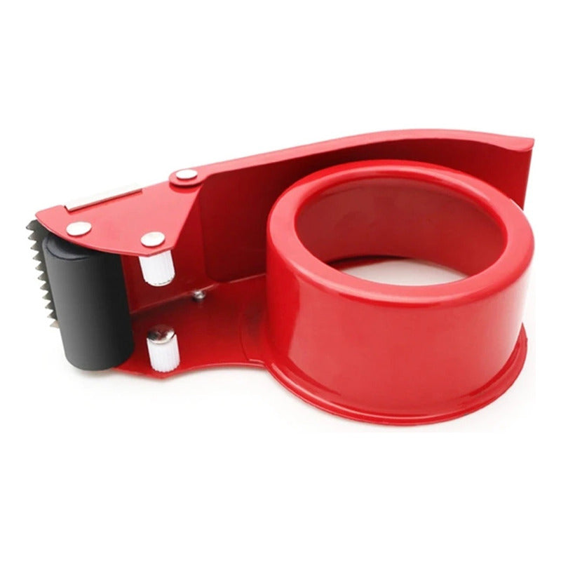 Pack X2 Dispensador De Cinta Adhesiva Metálico Huincha Embal