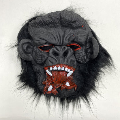 Máscara Látex De Gorila Máscara Animal Halloween Disfraz