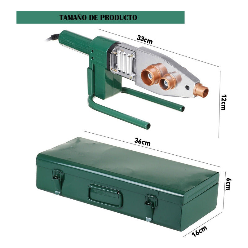 Termofusora Ppr Termofusion Ppr Maquina De Termofusion 1000w
