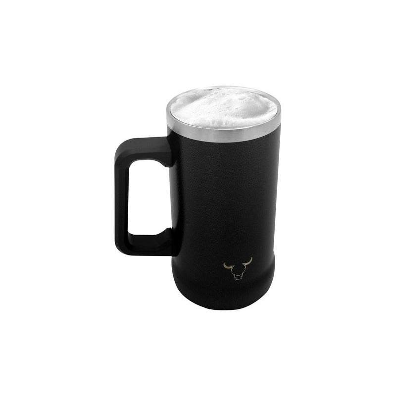 Wayu Beer Mug Stainless Steel 750ml Color Negro