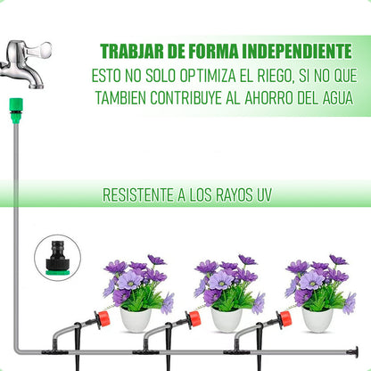 Sistema De Riego Kit Riego Automatico Riego Para Jardin Casa