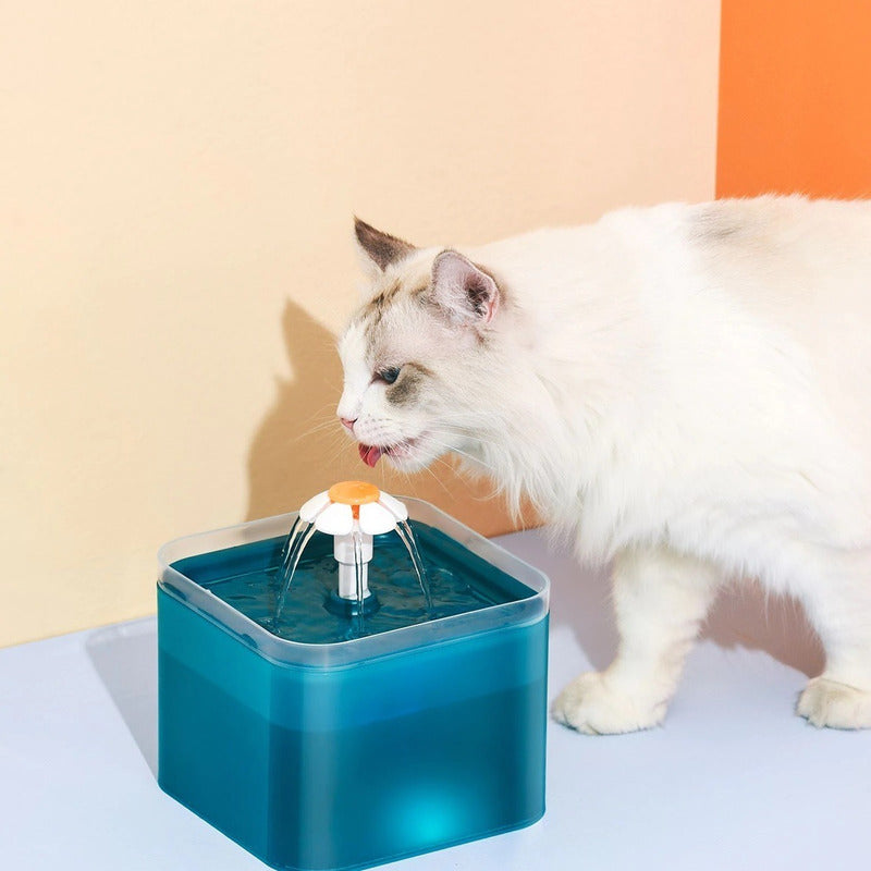 Fuente Bebedero Gatos Dispensador Agua Perro Mascota Automat