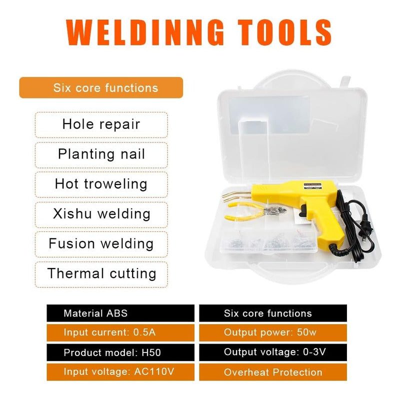 Soldadora De Plástico Maquina Engrapadora Caliente 50w