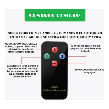 Foco Solar 30w Foco Solar Exterior Led Sensor De Movimiento