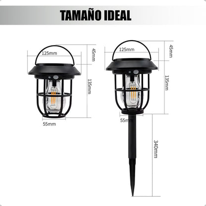 Lamparas Solares Exteriores Estacas Solares Para Jardin Foco