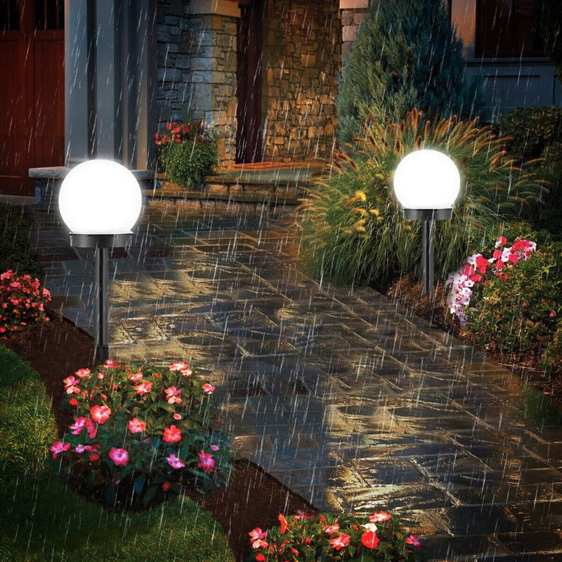 Pack X6 Luces Solares Jardín Faroles Solares Lampara Jardín