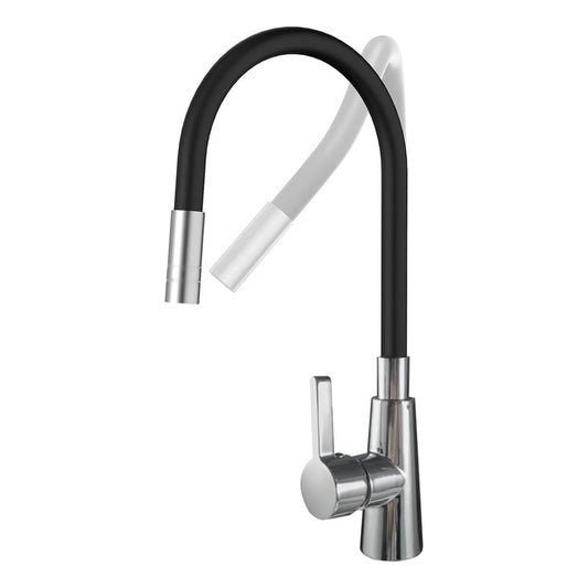 Llave Lavaplatos Monomando Cuello Flexible Agua Caliente