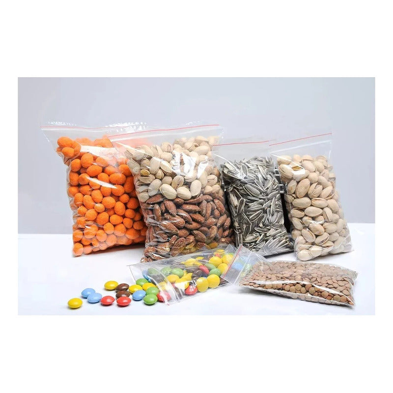 Pack 200 Bolsas Herméticas Transparente 6x9cm Bolsas Plastic