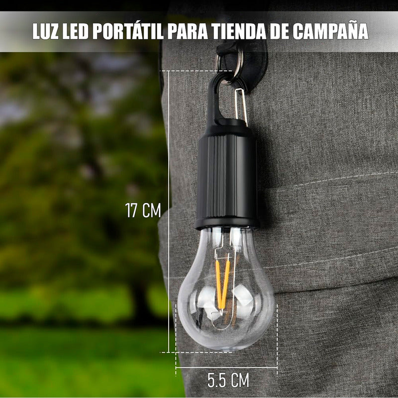Ampolleta Recargable Ampolleta Camping Ampolletas Colgantes