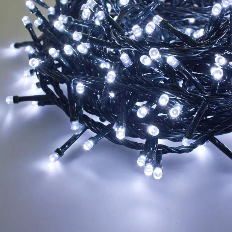 Luces Led Navidad Blanca Luces De Navidad Guirnalda 200