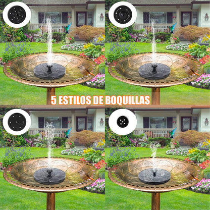 Bomba De Agua Automática Fuente De Agua Solar Aspersor Bomba