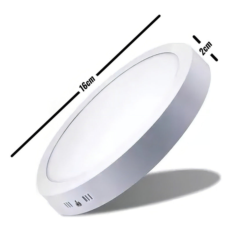 Led 12w - 1 - 220v - Blanco - Fría - 6500 K