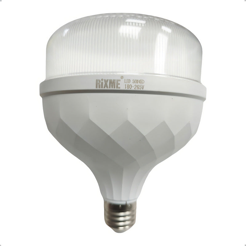 Ampolleta Led T140 50w E27 Empavonada Grande Luz Blanco Frío