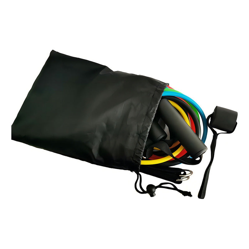 Set Bandas Elasticas Kit Bandas Resistencia Ejercicio 16 Pz