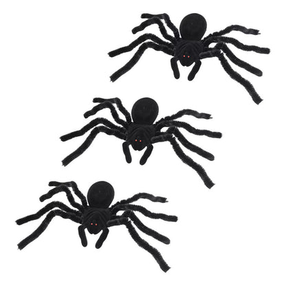 Pack X3 Decoracion Araña Grande Halloween Pack X3 Araña Inmensa Colgante Eventos Pack Araña Enorme Decorativa Color Negro X3 Arcashopping Araña Grande Decoracion Halloween Araña Decorativa Fiestas