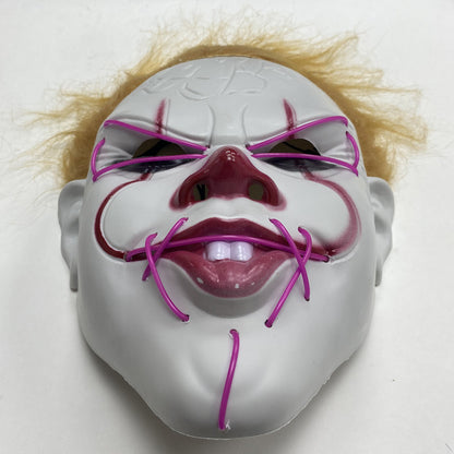 Mascara De Pennywise Con Luces Mascara De Payaso Halloween