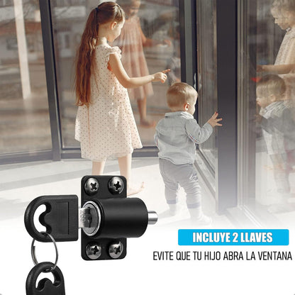 Seguro Ventana Corredera Antirrobo Niños Candados Seguridad