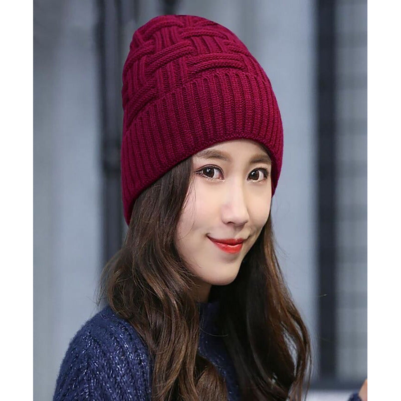 Gorro De Lana Gorro Con Interior Chiporro Gorro Invierno