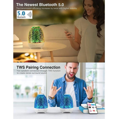 Lampara Con Parlante Bluetooth Parlantes Para Escuchar Music