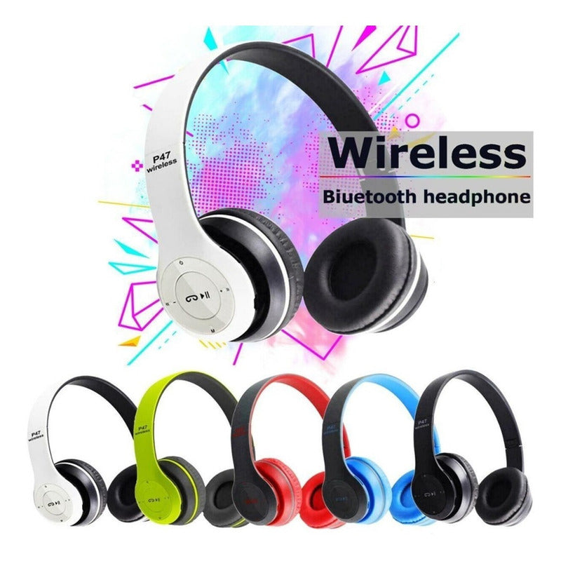 Audifonos Bluetooth Inalambricos Mp3 P47