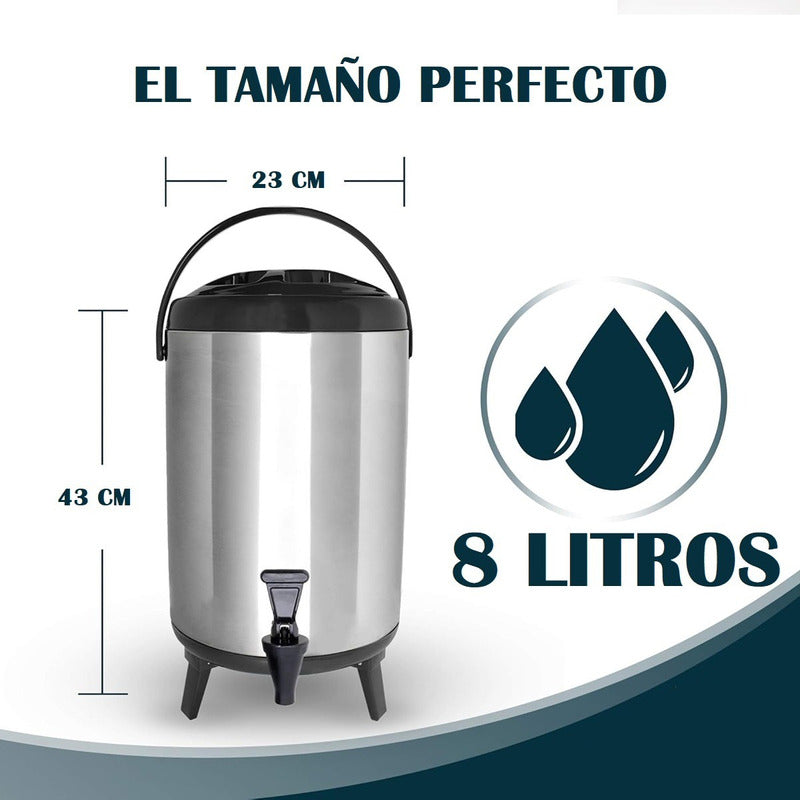 Termo Para Agua Caliente Termo Para Café Termo De Agua 8 Lts