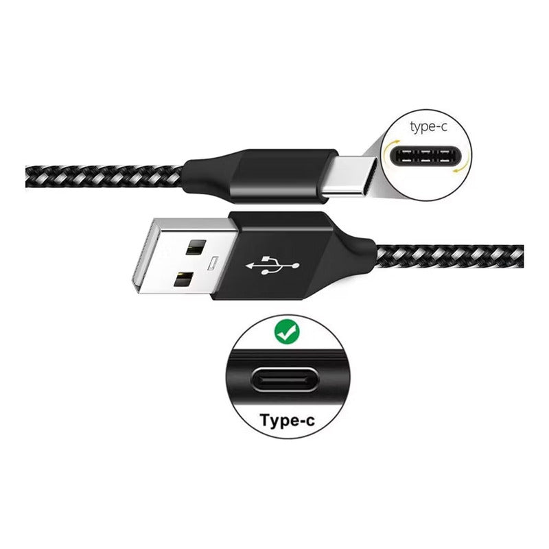 Cable Cargador Tipo C Cable Usb A Usbc Cable Cable Tipoc 3 M